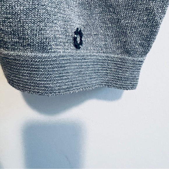 ❤️Anthropologie Numph EUC never worn silver sparkling top size M - Picture 5 of 6